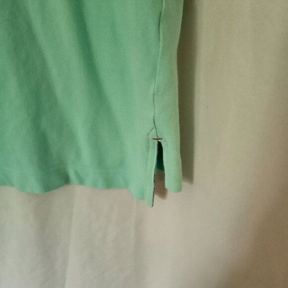 Tommy Hilfiger Mens Custom Fit Short Sleeve Polo Shirt  Green XL - Picture 5 of 9
